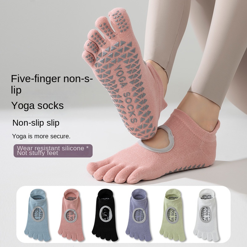 Calcetines de Yoga de Cinco De - Medias Para Pilates Y Yoga reseña y precio