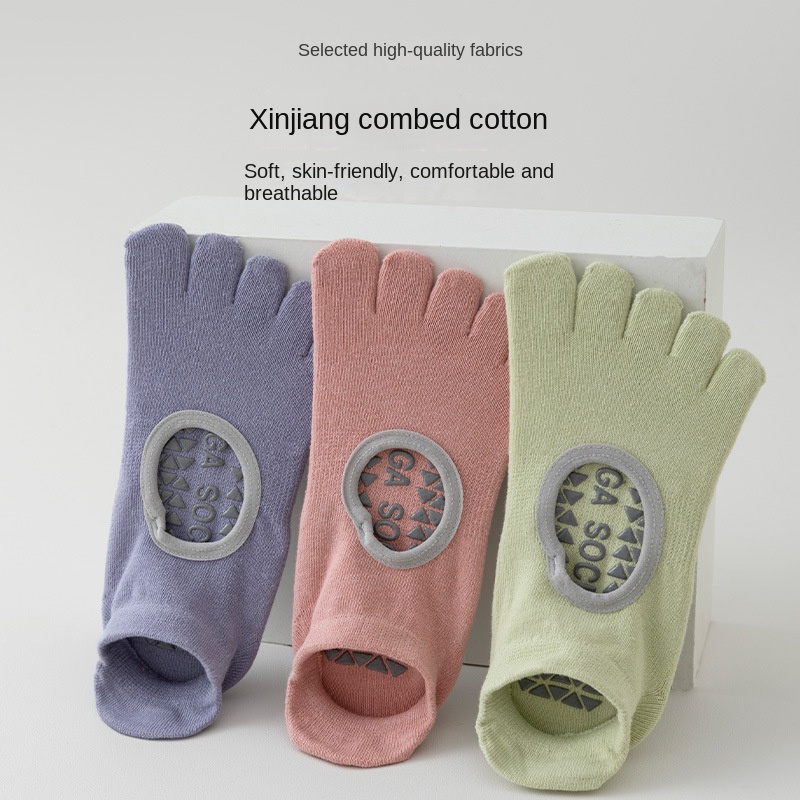 Calcetines de Yoga de Cinco De - Medias Para Pilates Y Yoga reseña y precio
